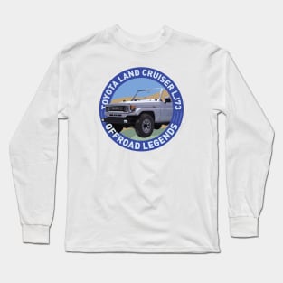 4x4 Offroad Legends: Toyota Land Cruiser LJ73 Long Sleeve T-Shirt